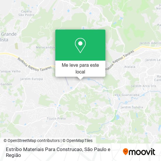 Estribo Materiais Para Construcao mapa