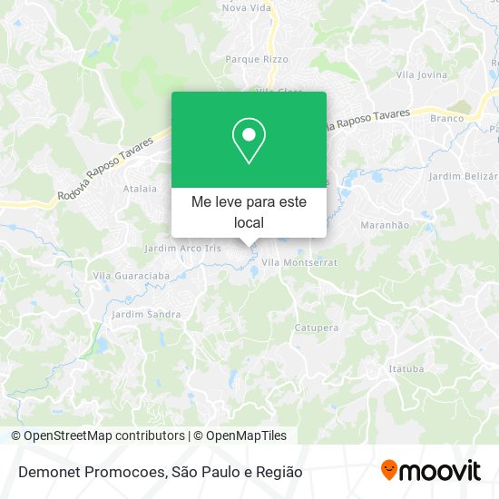 Demonet Promocoes mapa