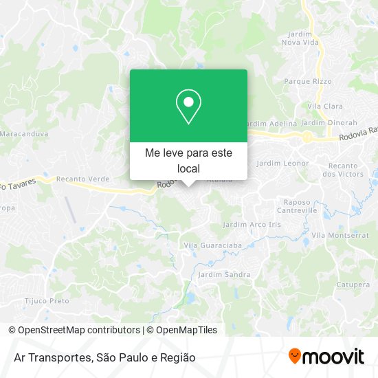 Ar Transportes mapa