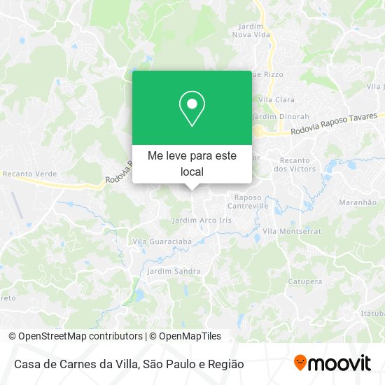 Casa de Carnes da Villa mapa
