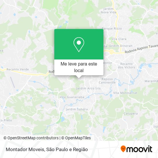 Montador Moveis mapa