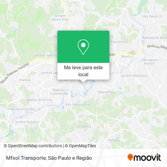 Mfsol Transporte mapa