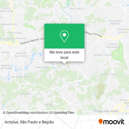 Actplus mapa