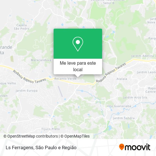 Ls Ferragens mapa