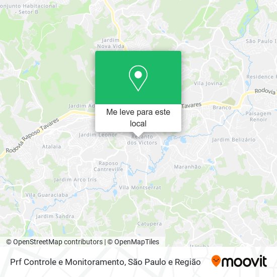 Prf Controle e Monitoramento mapa