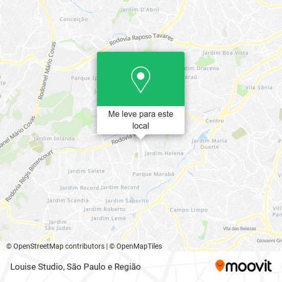 Louise Studio mapa