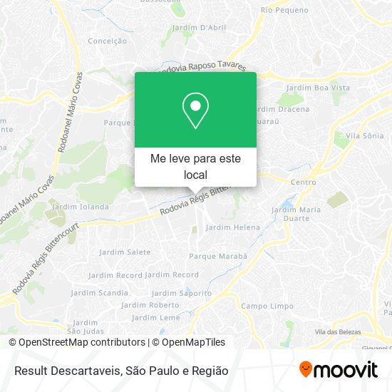 Result Descartaveis mapa