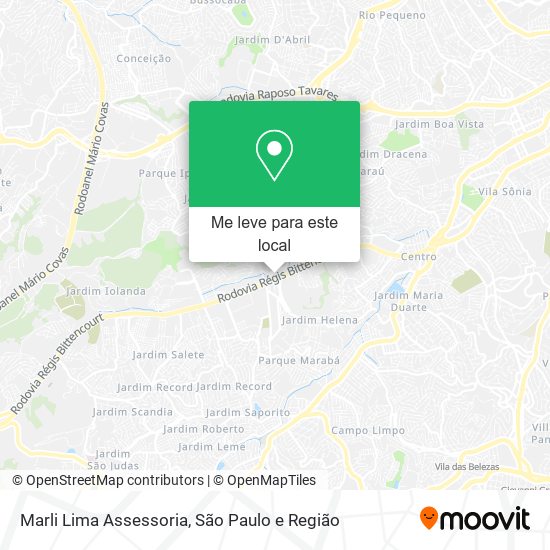 Marli Lima Assessoria mapa