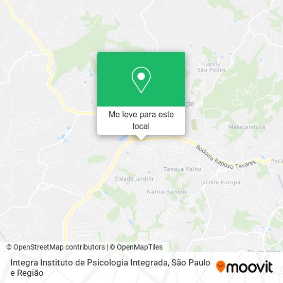 Integra Instituto de Psicologia Integrada mapa