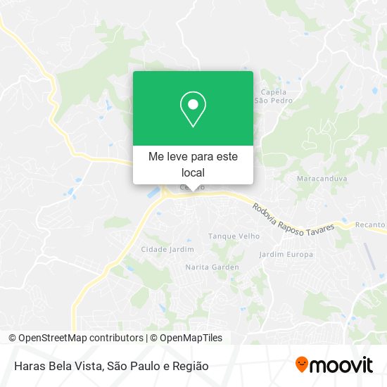 Haras Bela Vista mapa