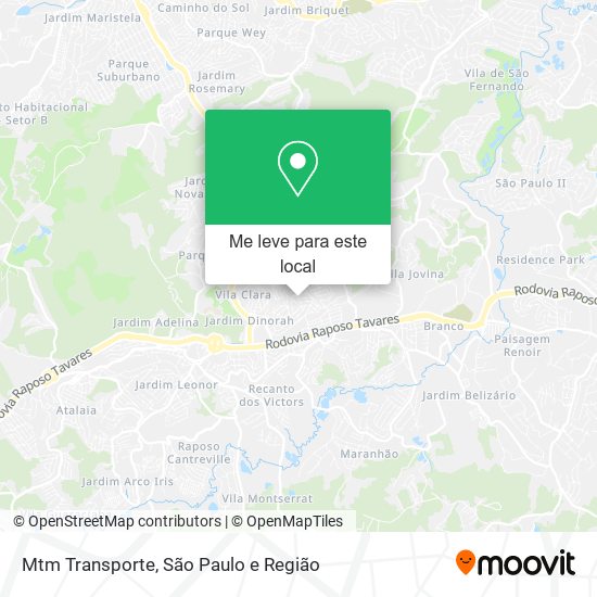 Mtm Transporte mapa