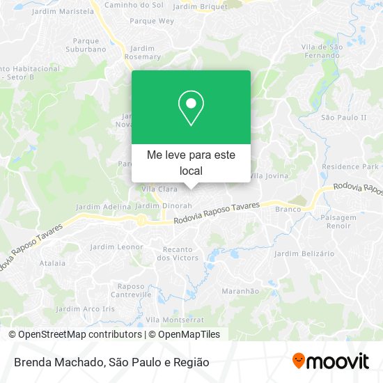 Brenda Machado mapa