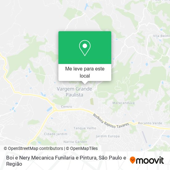 Boi e Nery Mecanica Funilaria e Pintura mapa