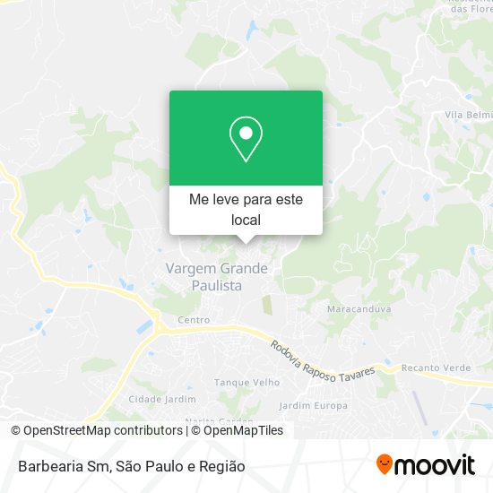 Barbearia Sm mapa