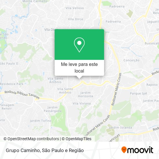 Grupo Caminho mapa