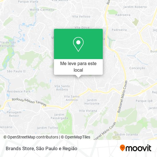Brands Store mapa
