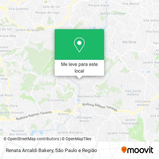 Renata Arcaldi Bakery mapa