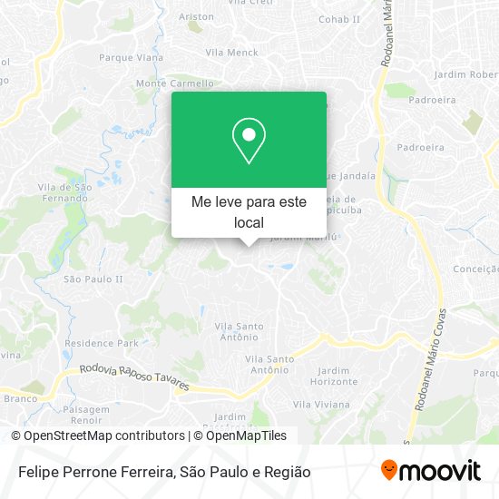 Felipe Perrone Ferreira mapa