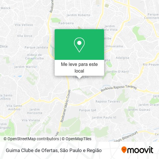 Guima Clube de Ofertas mapa