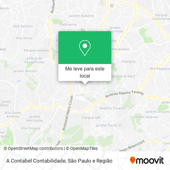 A Contabel Contabilidade mapa