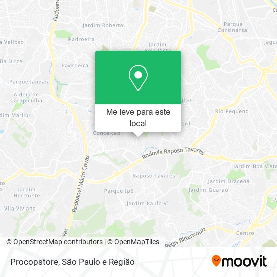 Procopstore mapa