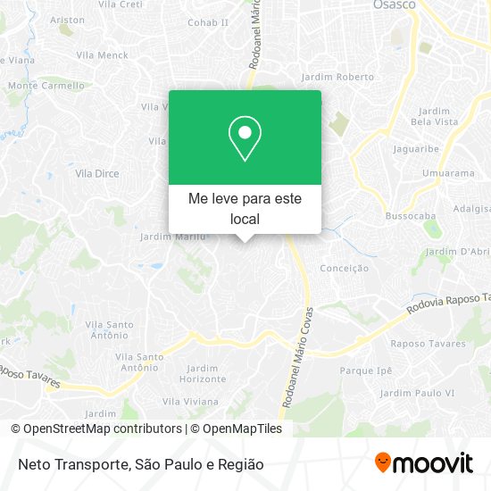 Neto Transporte mapa