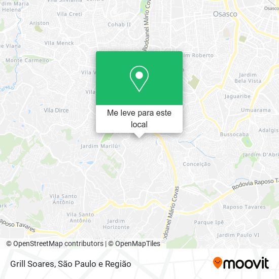 Grill Soares mapa