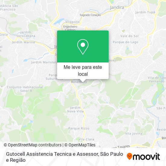 Gutocell Assistencia Tecnica e Assessor mapa