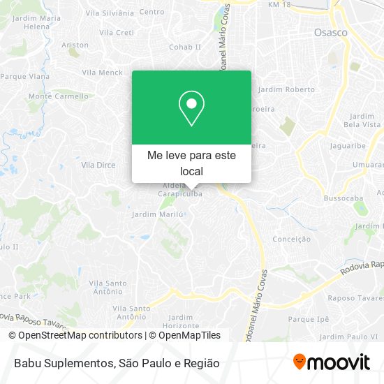 Babu Suplementos mapa