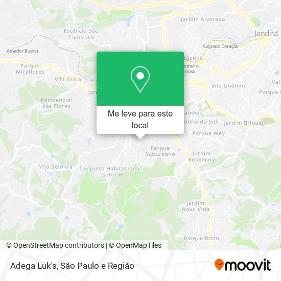 Adega Luk's mapa