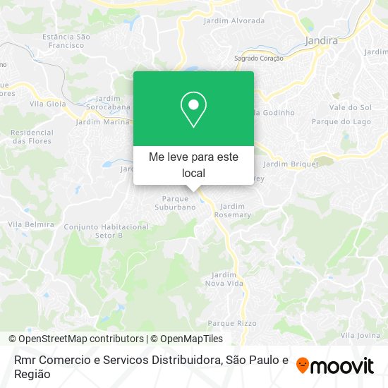 Rmr Comercio e Servicos Distribuidora mapa