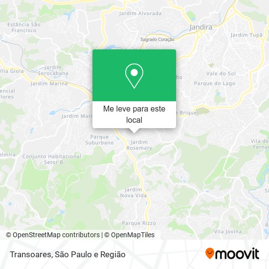 Transoares mapa