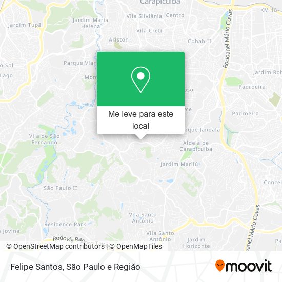 Felipe Santos mapa