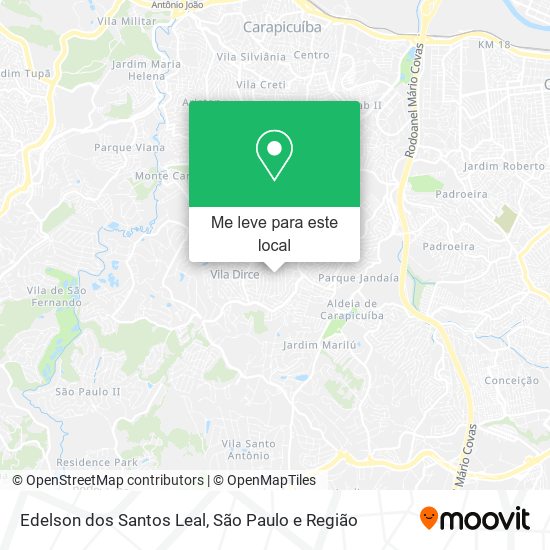 Edelson dos Santos Leal mapa