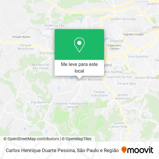 Carlos Henrique Duarte Pessina mapa