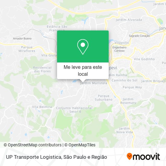 UP Transporte Logistica mapa