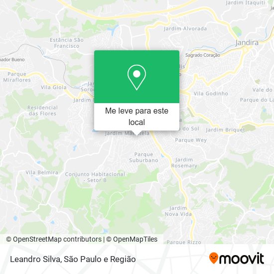 Leandro Silva mapa