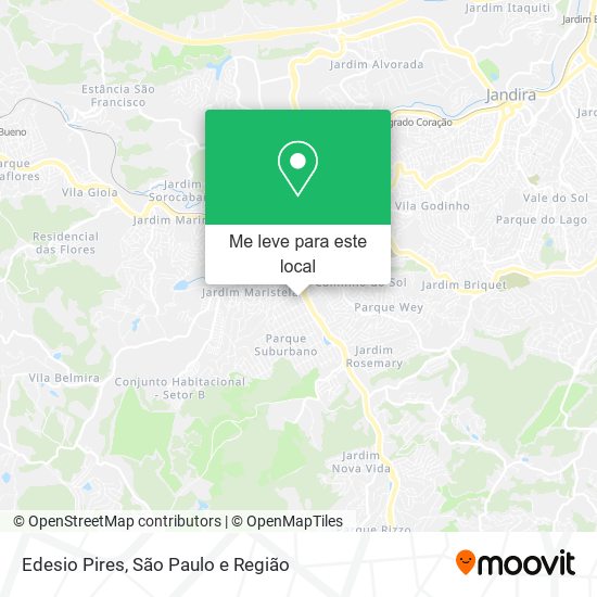 Edesio Pires mapa