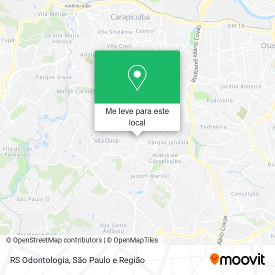 RS Odontologia mapa