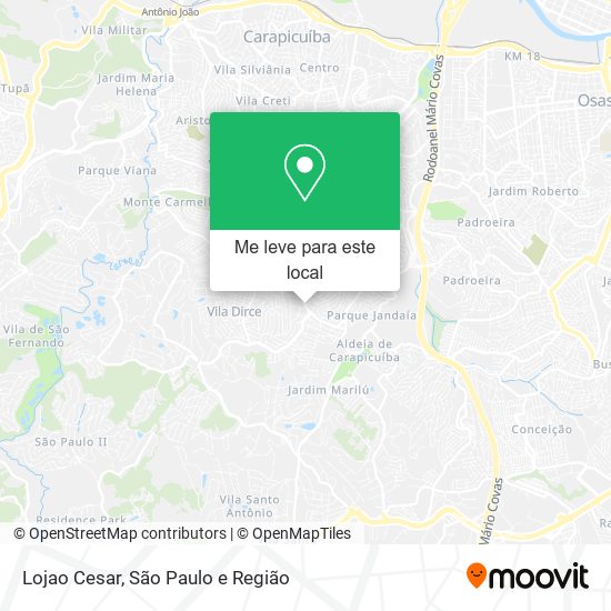 Lojao Cesar mapa