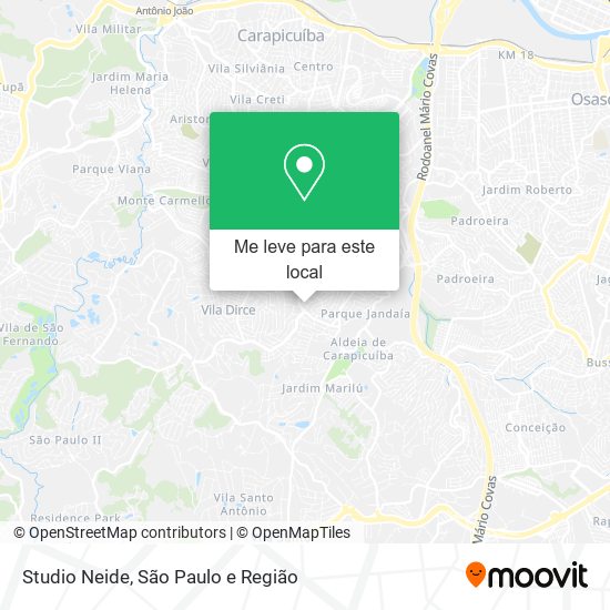 Studio Neide mapa