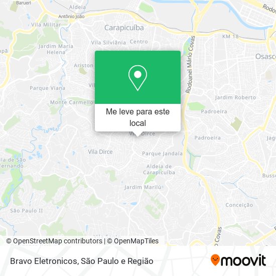 Bravo Eletronicos mapa