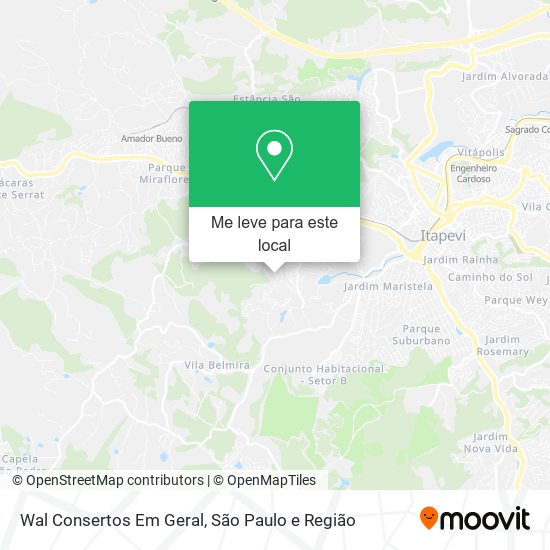 Wal Consertos Em Geral mapa