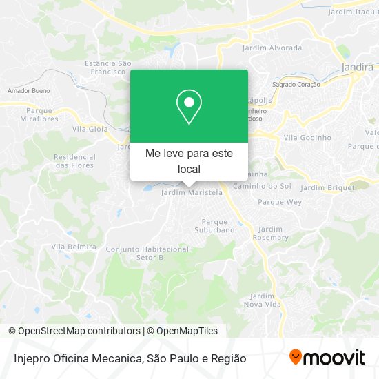 Injepro Oficina Mecanica mapa