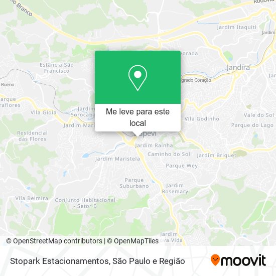 Stopark Estacionamentos mapa
