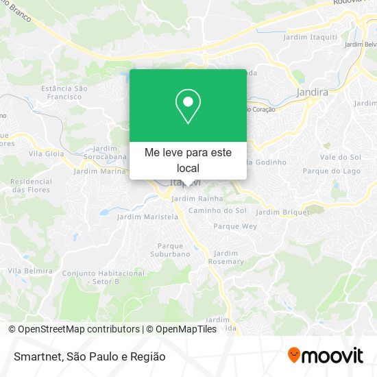 Smartnet mapa