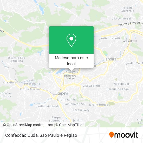 Confeccao Duda mapa