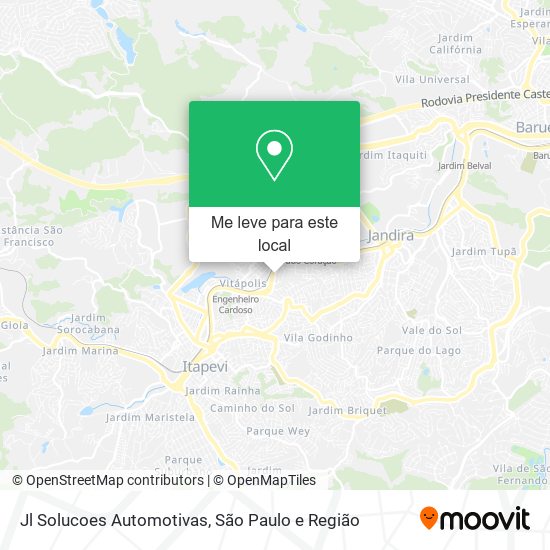 Jl Solucoes Automotivas mapa