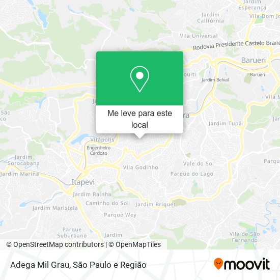 Adega Mil Grau mapa