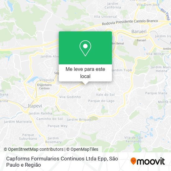 Capforms Formularios Continuos Ltda Epp mapa